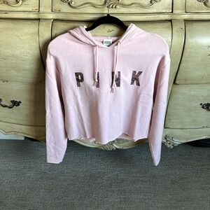 PINK Sweatshirt with Cutout Back!!!